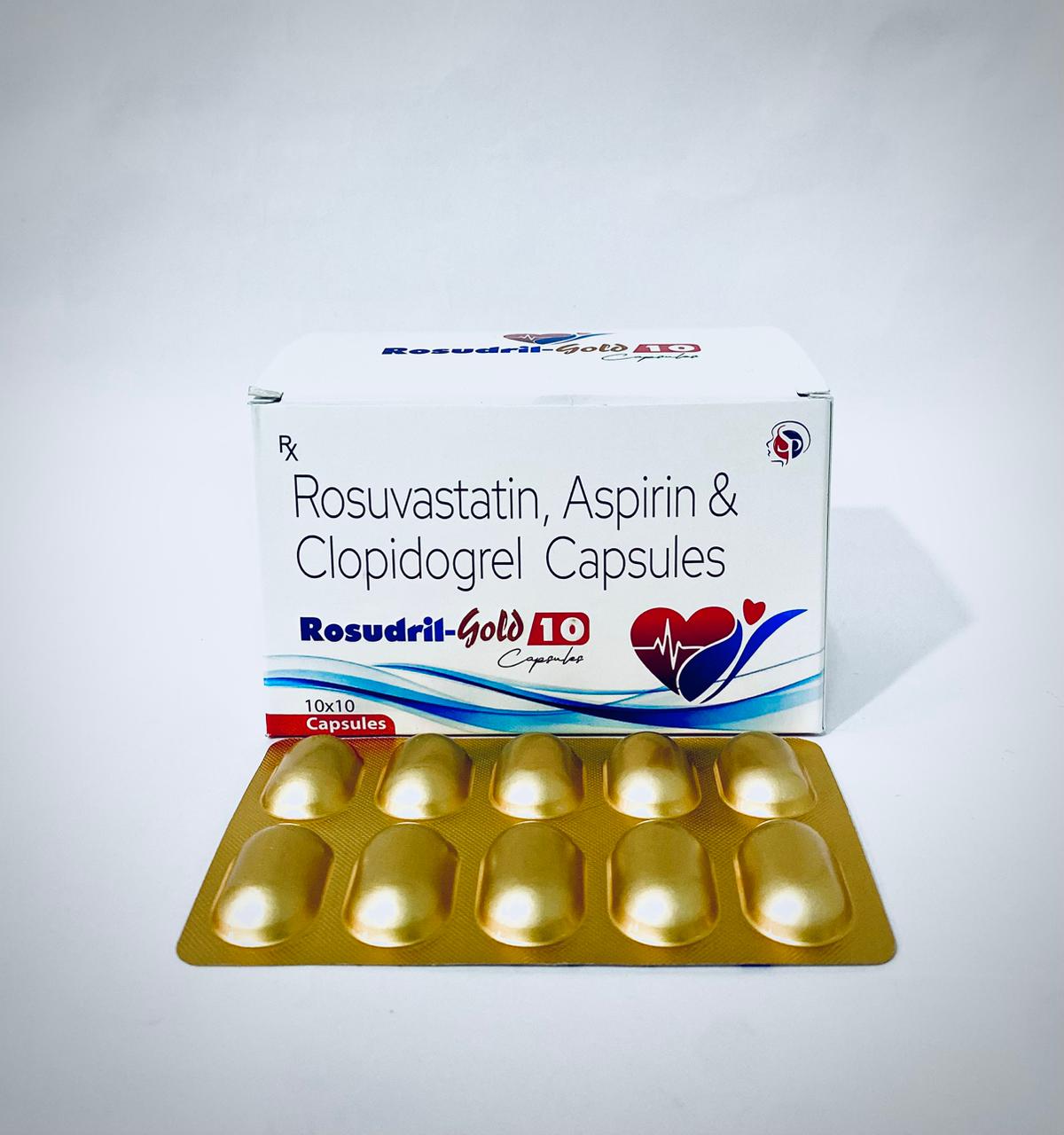 ROSUDRIL GOLD 10 CAPSULES